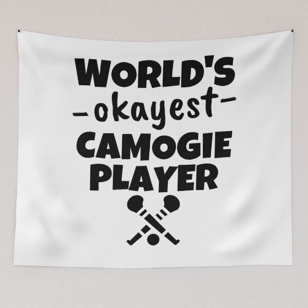 Item preview, The world's okayest camogie player designed and sold by TheGreenGoat.