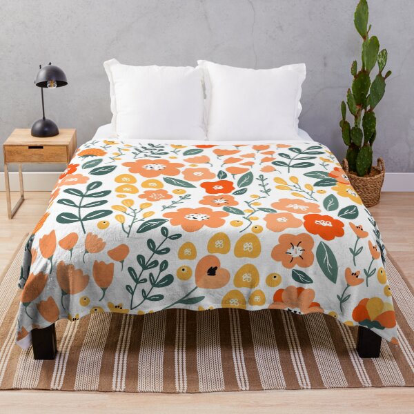 Aperçu de l'œuvre Colorful Ditsy Florals créée et vendue par meggydesigns.