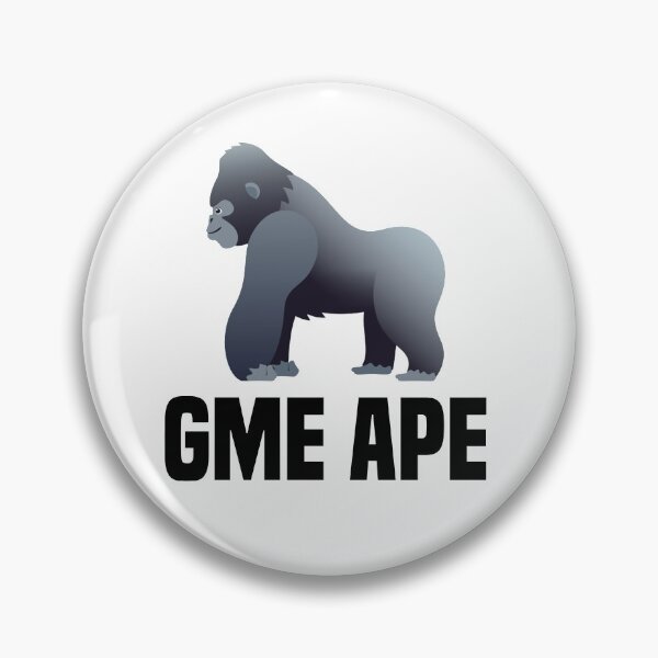 Item preview, GME ape invester, wallstreetbets, wsb, stonks, to the moon designed and sold by Oof Designs.