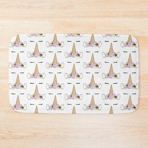 Item preview, Ice Cream Candy Rainbow Unicorn Face Unicorn's Party designed and sold by CreativeBu.