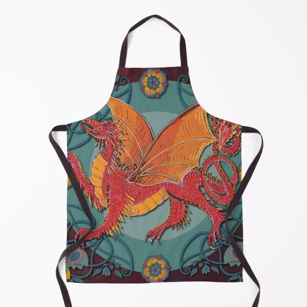 Item preview, Celtic Medieval Fire Dragon designed and sold by lottibrown.