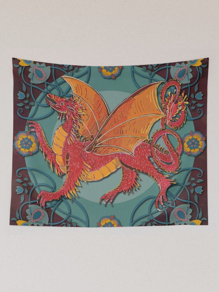 Celtic dragon 2024 tapestry