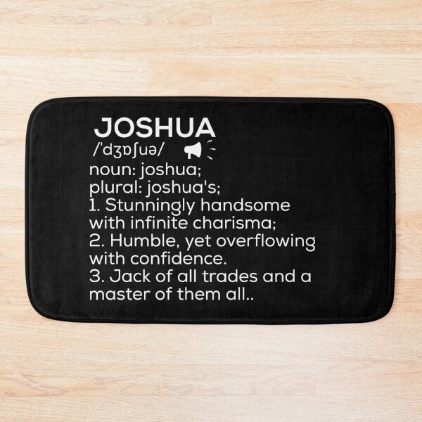 Item preview, Joshua Name Definition designed and sold by Teelogic.