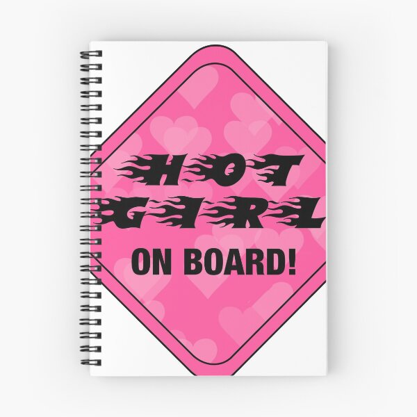 Item preview, Hot Girl on Board Bumper Sticker designed and sold by Jackiekenney.