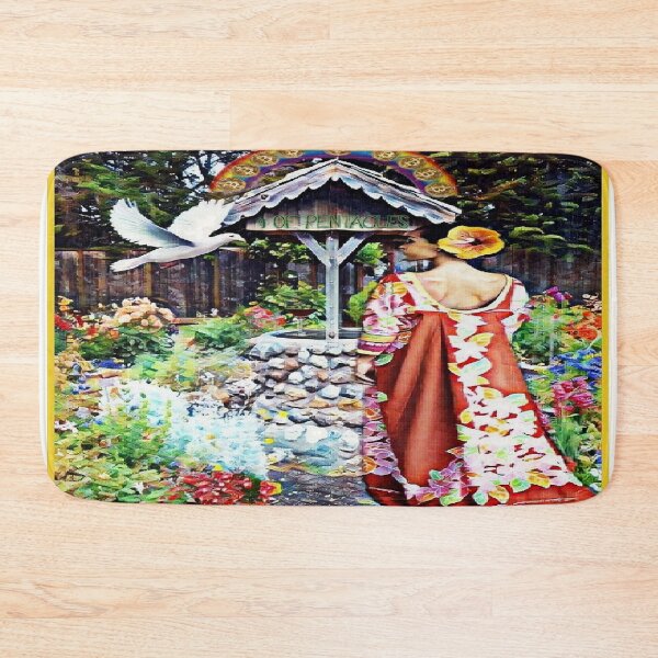 Item preview, 9 of Pentacles designed and sold by EARTH ANGEL 888.
