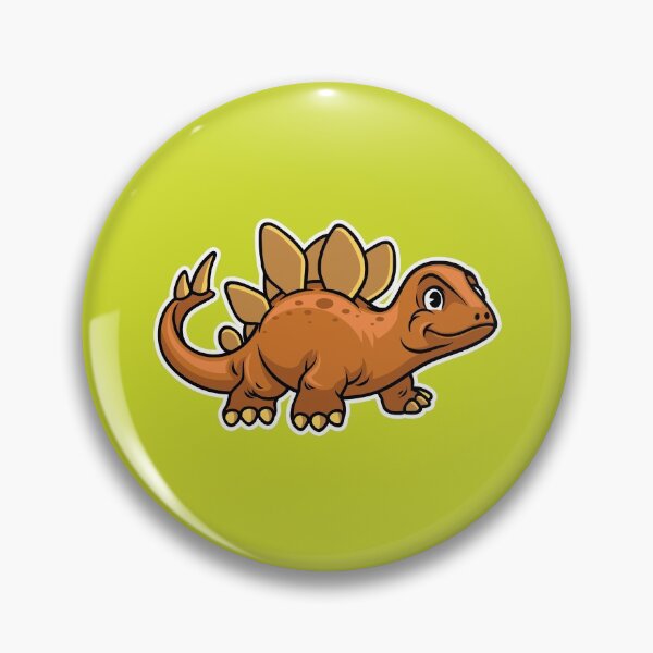 Item preview, Cute Stegosaurus Happy Dinosaur designed and sold by PosterpartyCo.