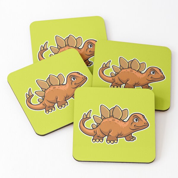 Item preview, Cute Stegosaurus Happy Dinosaur designed and sold by PosterpartyCo.
