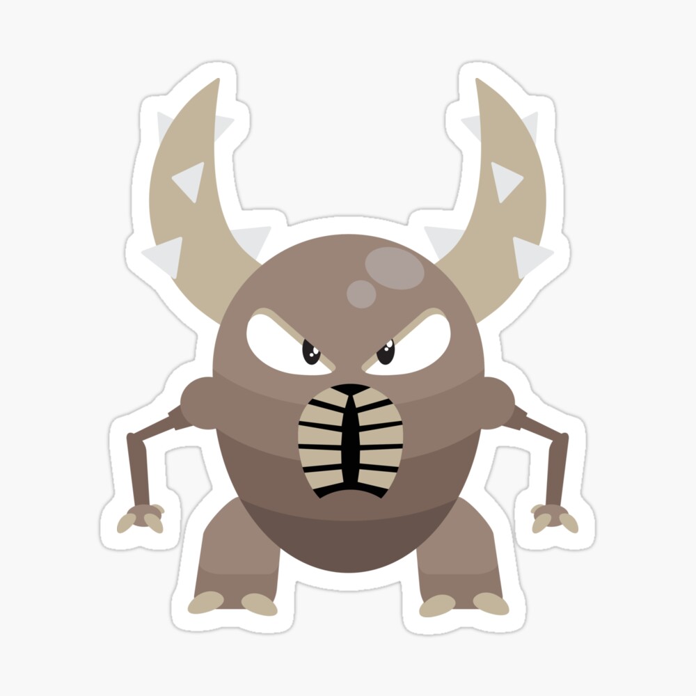 127 Pinsir Segmented Bug Type Pokemon Greeting Card By Dankspaghetti Redbubble