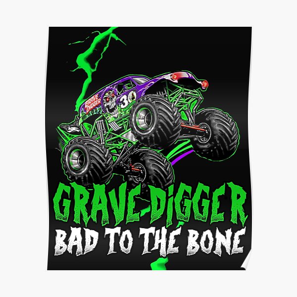 Monster Jam Posters Redbubble