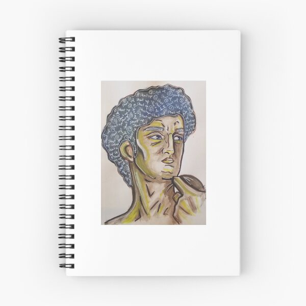 Artikelvorschau, Michelangelos David-Statue inspiriertes Kunstwerk entworfen und verkauft von BlueBoarCrafts.