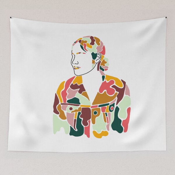 Item preview, Abstract Portrait 3 designed and sold by Hannah Kremer.