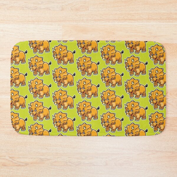 Item preview, Cute Triceratops Happy Dinosaur designed and sold by PosterpartyCo.