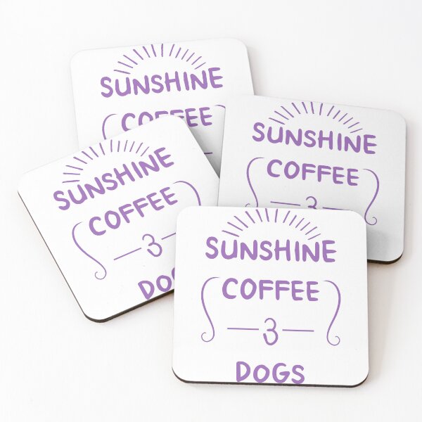Item preview, Sunshine coffee and dogs designed and sold by kookycomet.
