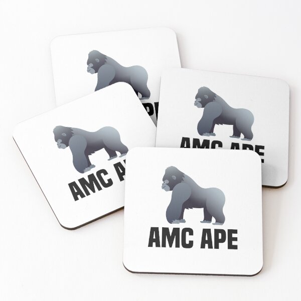 Item preview, AMC Ape, to the moon, Wallstreetbets, WSB, Stonks,  designed and sold by Oof Designs.