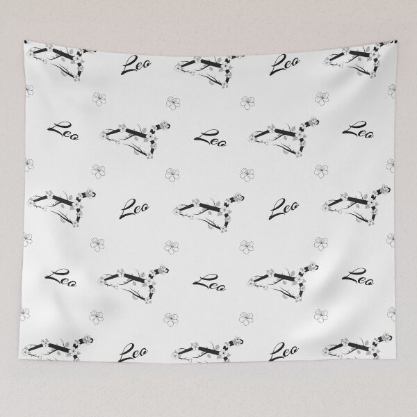 Item preview, Leo Tree Branch Constellation in Black and White designed and sold by Astrowl-.