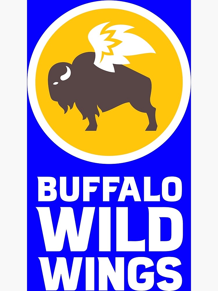 buffalo-wild-wings-logo-poster-by-accardib-redbubble