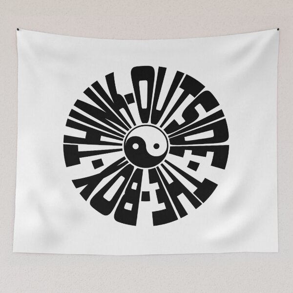 Item preview, Think outside the box (black) designed and sold by bernardusae.