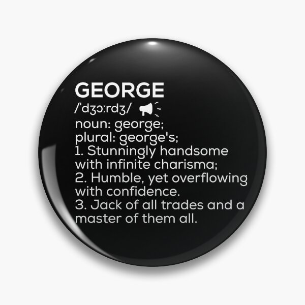 Item preview, George Name Definition designed and sold by Teelogic.