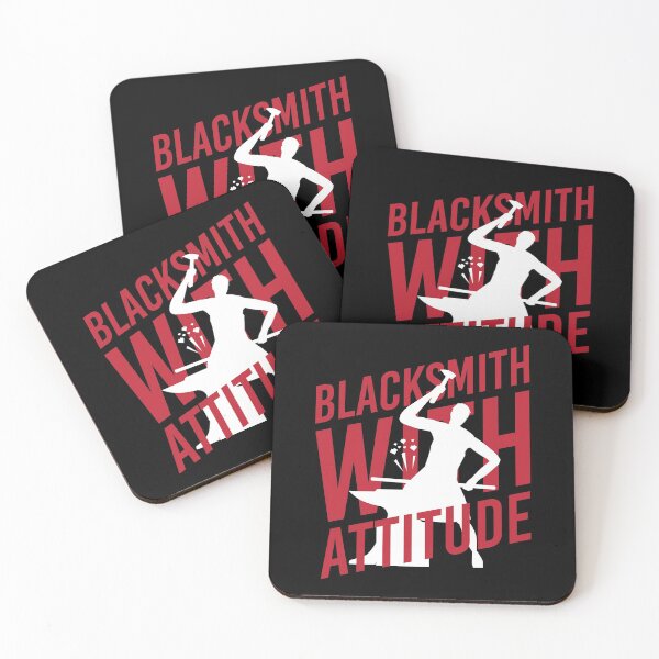 Item preview, Blacksmith With Attitude Blacksmith designed and sold by MooonTees.