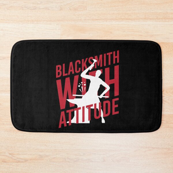 Item preview, Blacksmith With Attitude Blacksmith designed and sold by MooonTees.