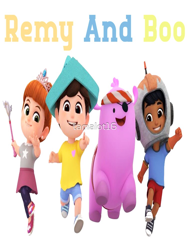 Camiseta para niños «regalo de remy y boo para fanáticos dibujos animados  de remy y boo» de tamalot16 | Redbubble
