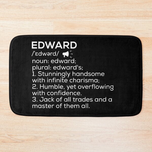 Item preview, Edward Name Definition designed and sold by Teelogic.