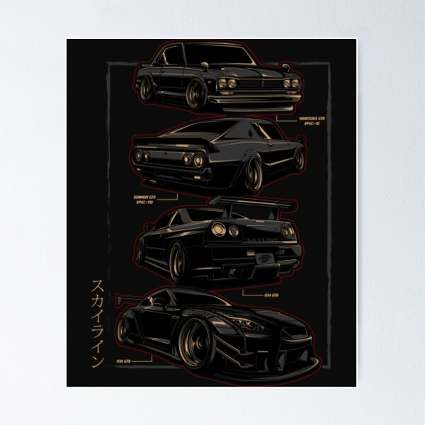 Ferrari Sports Car Poster by Jack Pumphrey - Royalty Free and