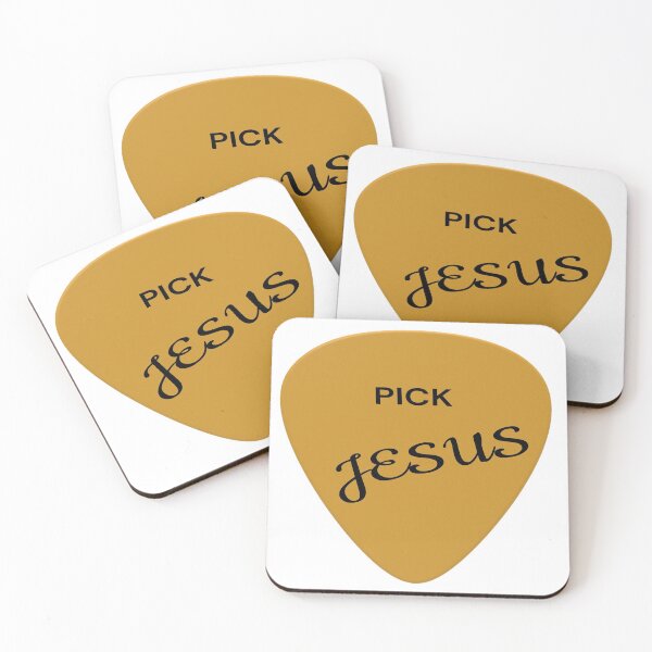 Item preview, Pick Jesus sticker, christian quote designed and sold by shirtsdesignpk.