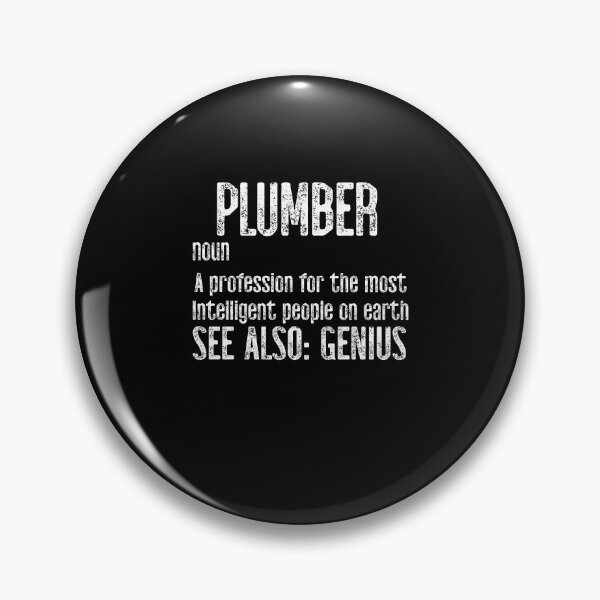 Item preview, Plumber Definition Genius designed and sold by TeesYouWant.