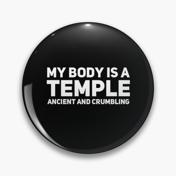 Item preview, My Body Is A Temple Ancient designed and sold by RiseandShineTee.