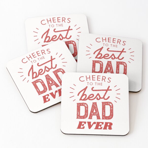 Item preview, Cheers To The Best Dad Ever designed and sold by BhavyaBathla.