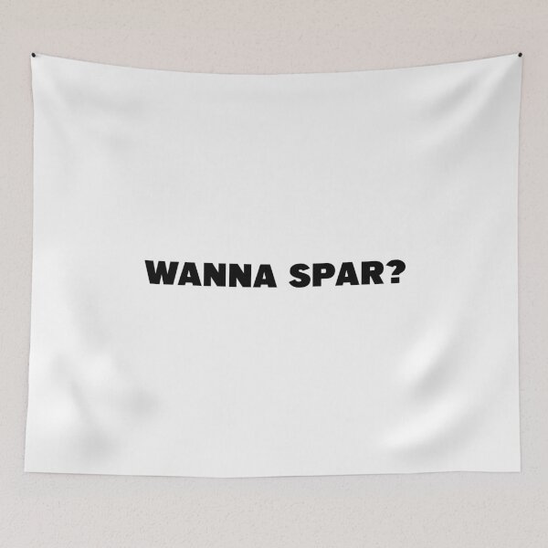 Item preview, Wanna Spar? | MMA Boxing designed and sold by MMACentral.
