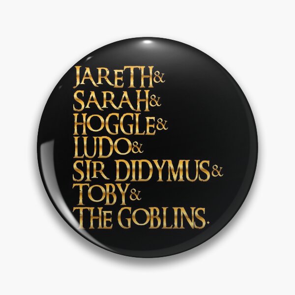 Item preview, The Labyrinth Gold Metallic Names List designed and sold by acquiesce13.