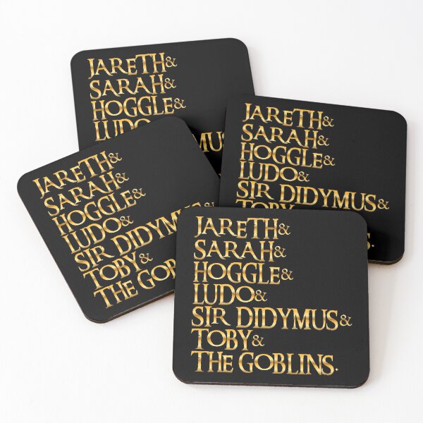 Item preview, The Labyrinth Gold Metallic Names List designed and sold by acquiesce13.