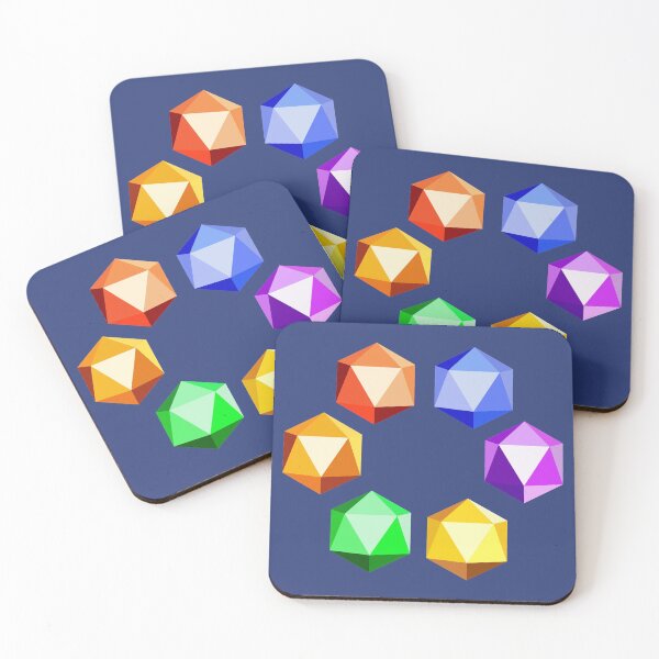 Item preview, multicolored crystals. designed and sold by Luckydragon17.