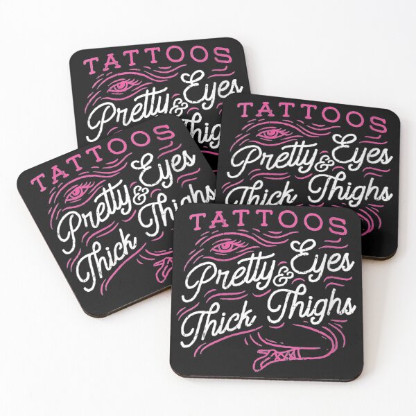Item preview, Womens Cool Tattooed Girl Tattoos Pretty Eyes designed and sold by wettachkath.
