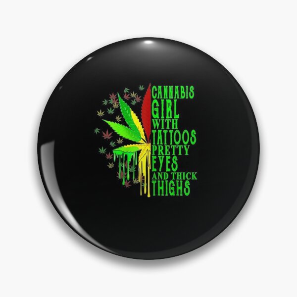 Item preview, Womens Cannabis Girl Tattoos Pretty Eyes Thick designed and sold by wettachkath.