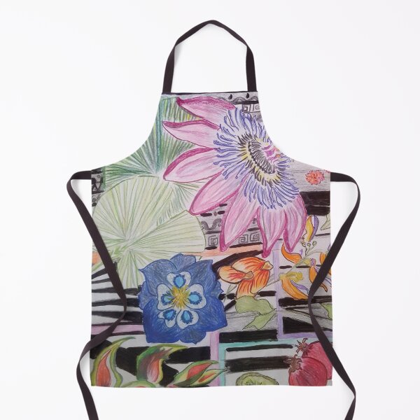 Item preview, Pattern with fruits, foliage and Brazilian flowers designed and sold by Galeria-S.