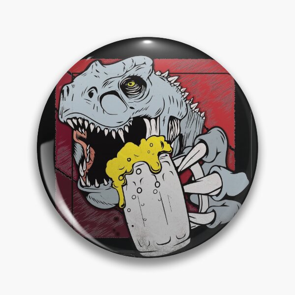 Artikelvorschau, Bierosaurus Bierosaurier Bier Alkohol - Bierliebhaber Dino Rex Design entworfen und verkauft von brunsch-print.
