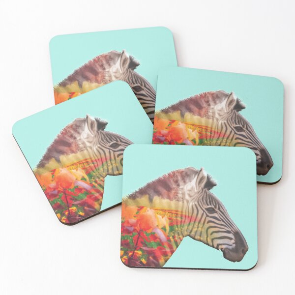 Item preview, Zebra Flowers Double Exposure  designed and sold by StarsForgers.