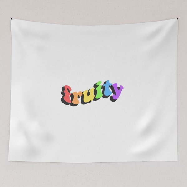 Item preview, fruity (gay lgbtq queer lesbian lil bit fruity gay bi trans tiktok) lgbt rainbow cute (in the closet) designed and sold by emcazalet.