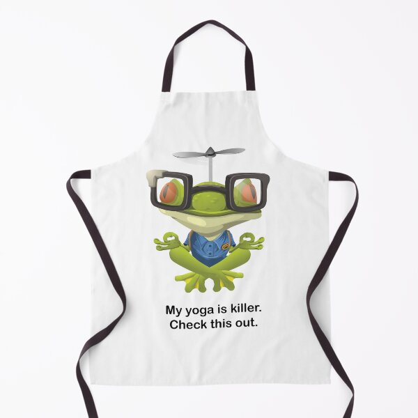 Item preview, Myopic Yoga Frog designed and sold by obsidianlily.