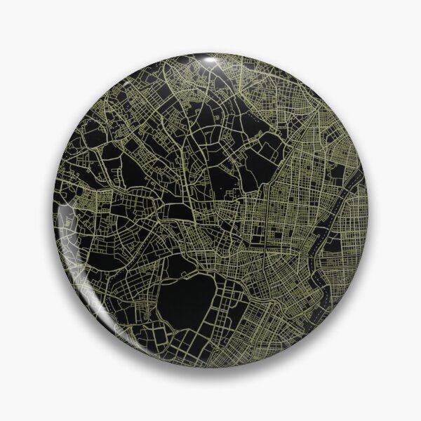 Item preview, Tokyo City Map by Night designed and sold by CitiesonWalls.