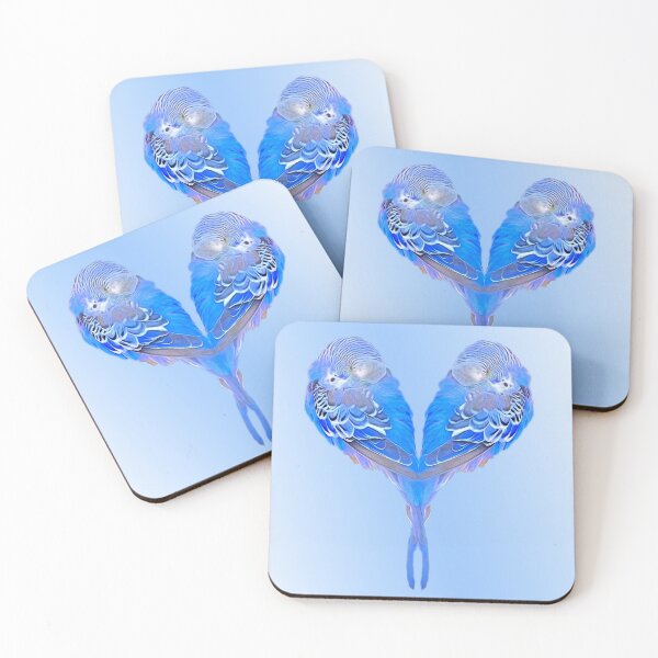 Item preview, Blue budgie designed and sold by MarionsArt.