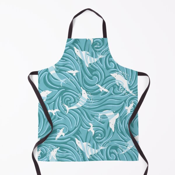 Item preview, Dolphin Swimming Free | Sea Green designed and sold by L Diane Johnson.