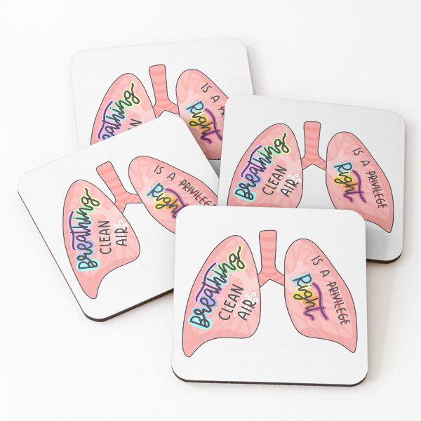Item preview, Breathing Clean Air Is A Right Cute Lungs designed and sold by SofiaSava01.