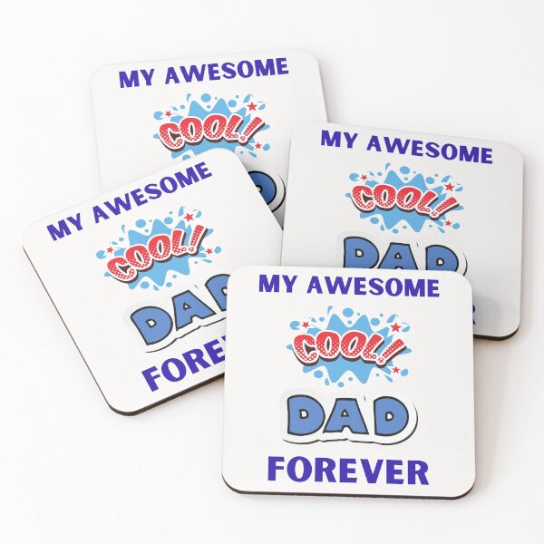 Item preview,  My Awesome Cool Dad Forever designed and sold by BhavyaBathla.
