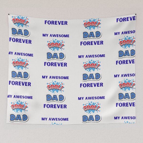 Item preview,  My Awesome Cool Dad Forever designed and sold by BhavyaBathla.