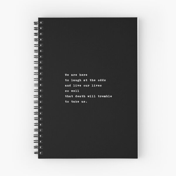 Item preview, Charles Bukowski, We are here to laugh at the odds designed and sold by typethegood.