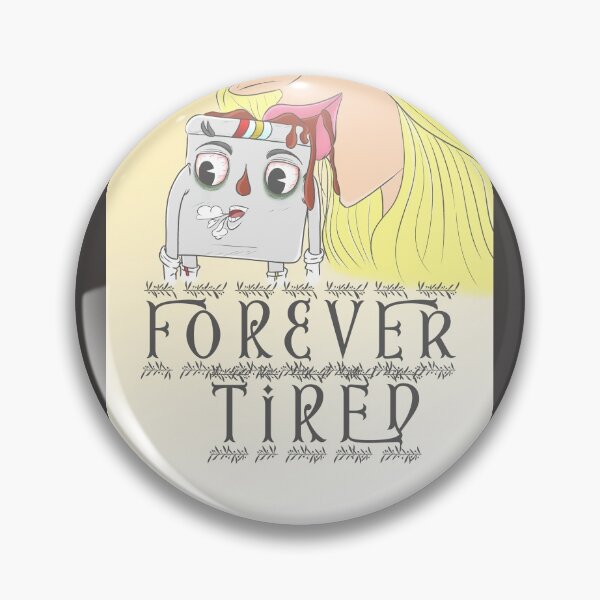 Item preview, Forever Tired Coffee cartoon designed and sold by catchyyart.